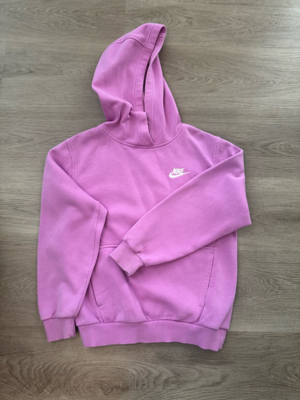 Nike Girls Medium Lavender/Pink Pullover Hoodie